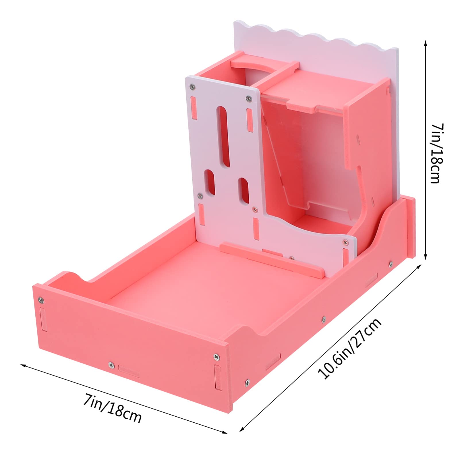 Balacoo 3-in-1 Hamster Food Bowl & Water Dispenser - Hanging Water Bottle, Mini Feeding Bowl for Small Pets - Perfect for Hamsters, Hedgehogs, and Small Dogs - Ideal for Cage Accessories and Eco-Friendly Pet Feeding