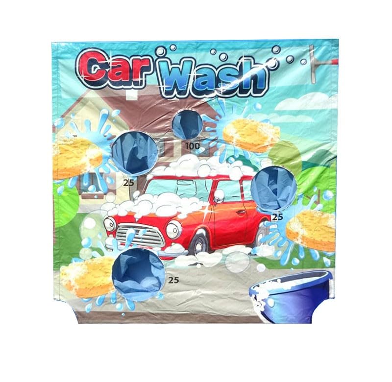 Replacement Air Frame Game Panel for Tent and Table - Ball & Bean Bag Toss with Net | Compatible with Air Frame Games | Perfect for Backyard Parties, Carnivals, School Events & Birthday Celebrations | Outdoor Family Fun & Lawn Games Accessory