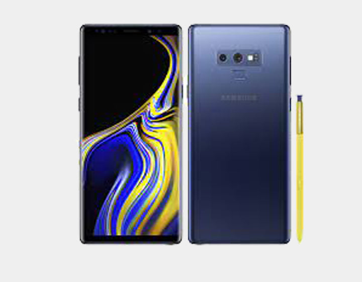 Samsung Galaxy Note 9 N960F/DS 128GB 6GB RAM Dual SIM GSM Unlocked Smartphone (Ocean Blue) - Perfect for Business Professionals & Mobile Gaming