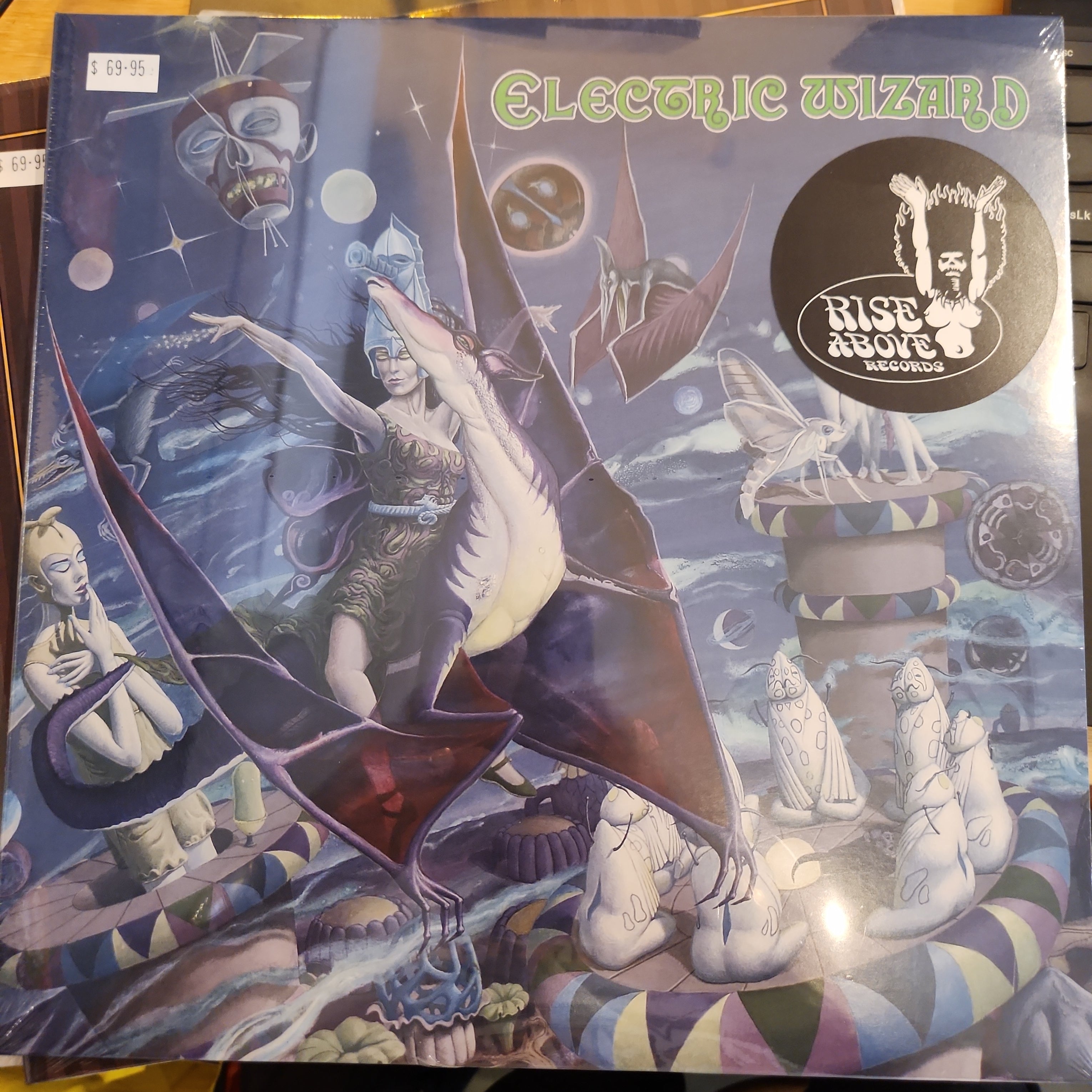 Electric Wizard Vinyl LP - Heavy Metal & Stoner Rock Music Album for Collectors & Music Lovers | Perfect for Home Listening & Vinyl Collections