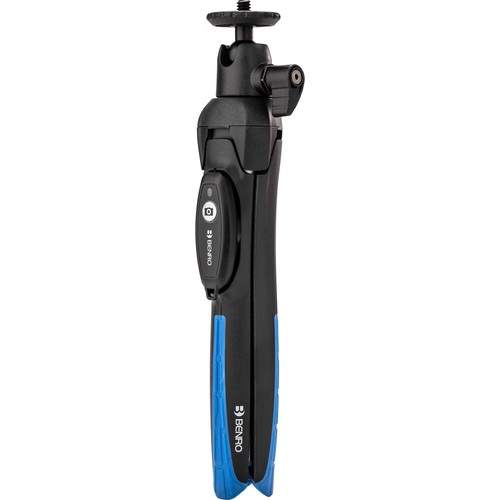 Benro BK15 Compact Tabletop Tripod & Selfie Stick for iPhone, Android Smartphones - Perfect for Vlogging, Travel & Social Media Photography