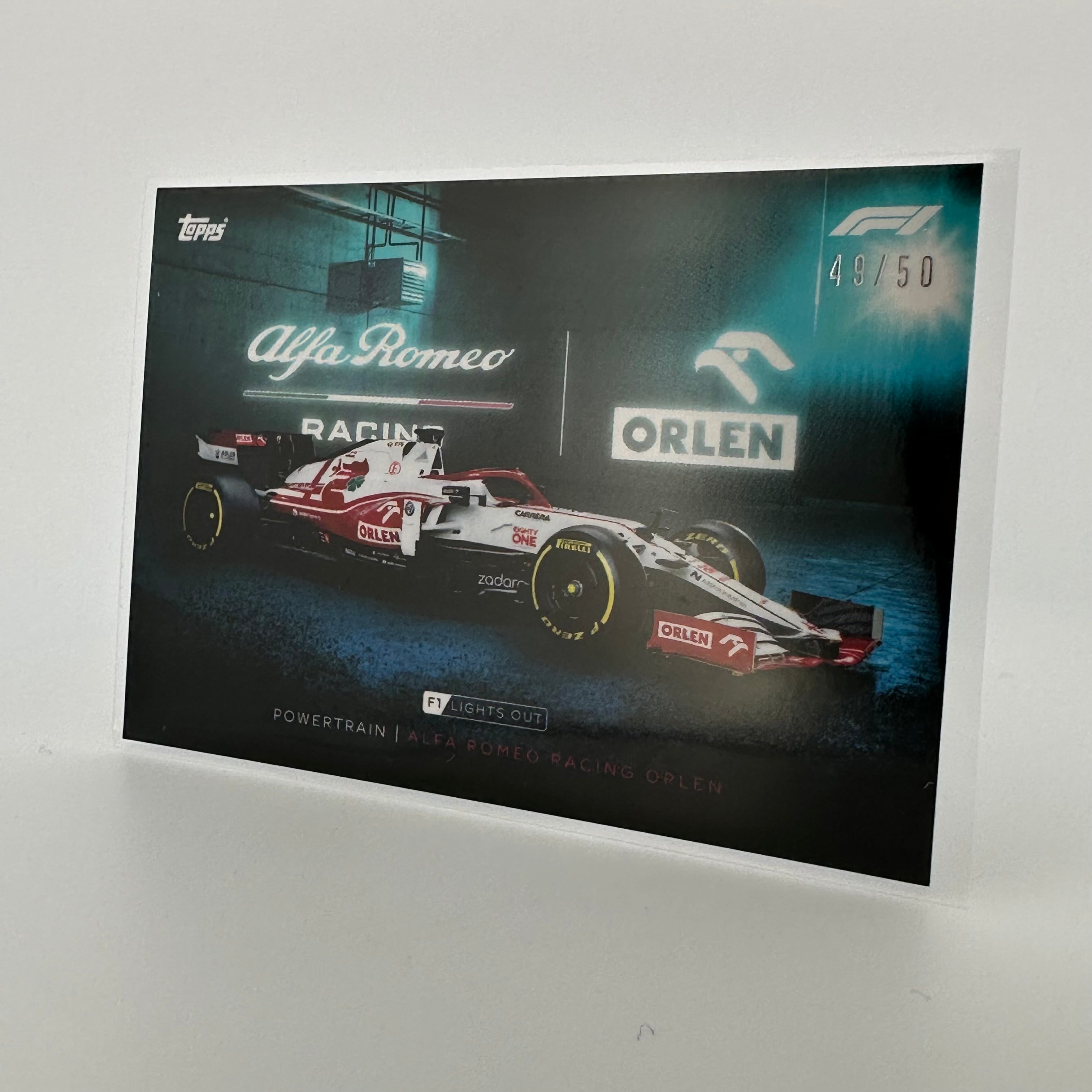 Alfa Romeo Racing Orlen Powertrain Aqua Parallel - High-Performance Racing Engine for Alfa Romeo F1 Cars | Ideal for Racing Enthusiasts and Collectors