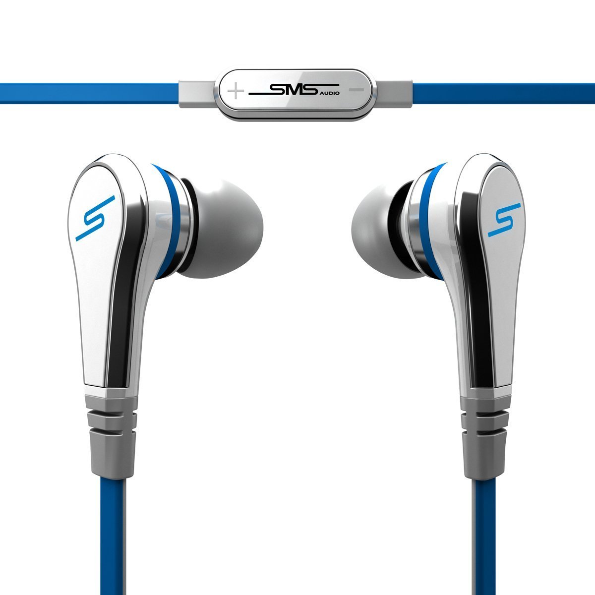 50 Cent Audio Street In-Ear Headphones - White Noise Isolating Earbuds for Gym, Running & Commuting