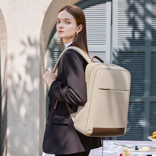 Anti-Theft Laptop Backpack for Women & Men - Waterproof 15.6