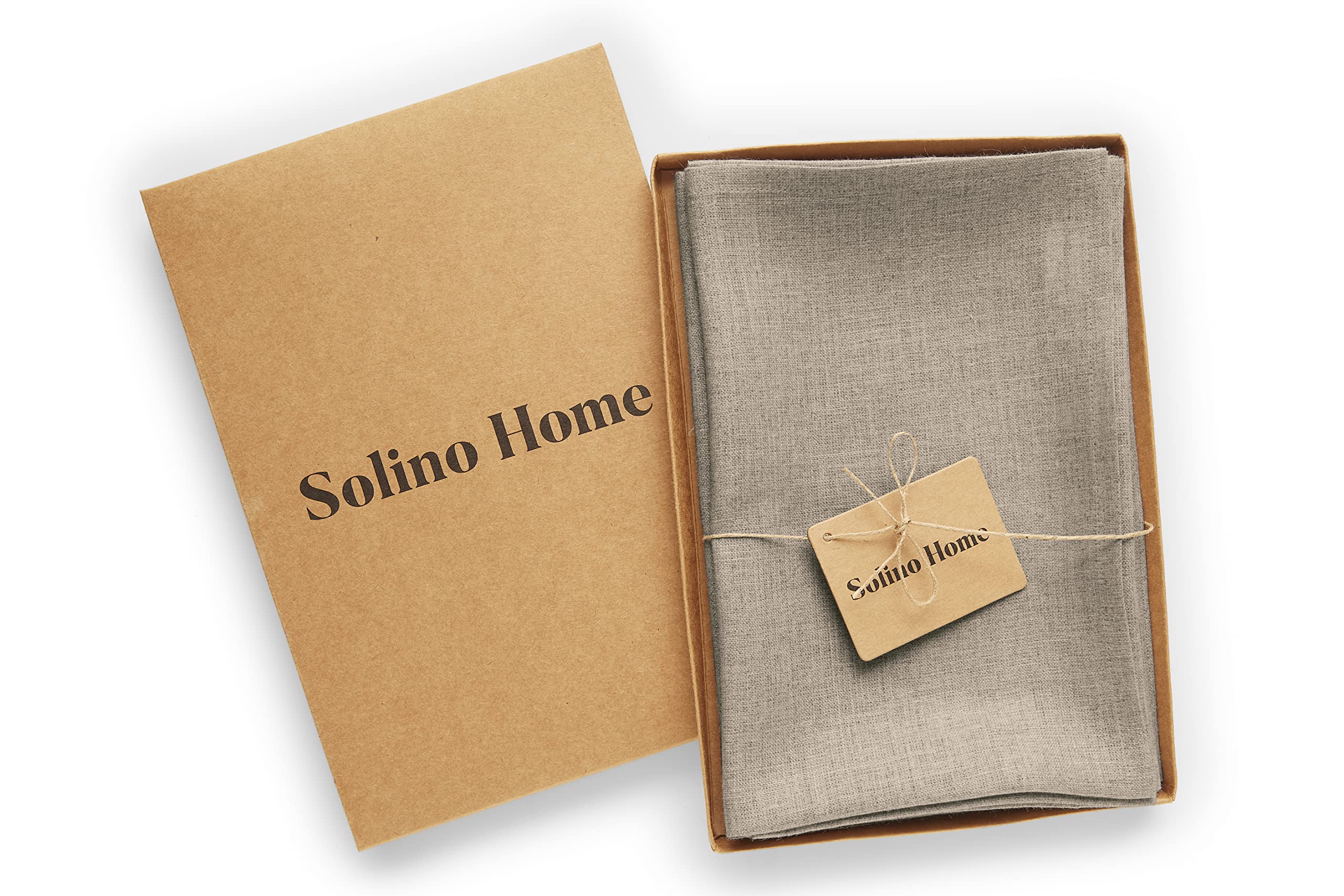 Premium 100% Pure Linen Napkins Set of 4 - 20x20 Inch Natural Cloth Dinner Napkins for Spring, Mother's Day & Easter Decor - Handcrafted, Machine Washable - Perfect for Dinner Parties, Weddings & Holiday Table Settings