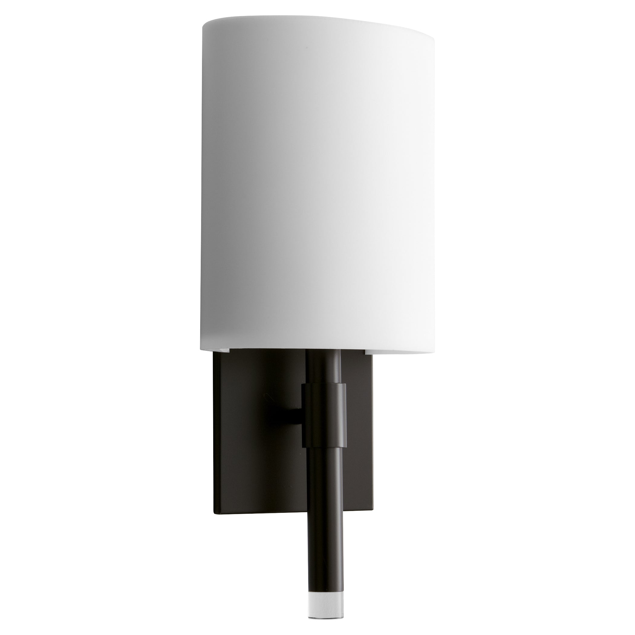 Oxygen Beacon 3 587 295 Wall Sconces - Old World Style with Matte White Acrylic Finish - Perfect for Bedroom, Hallway, and Living Room Lighting