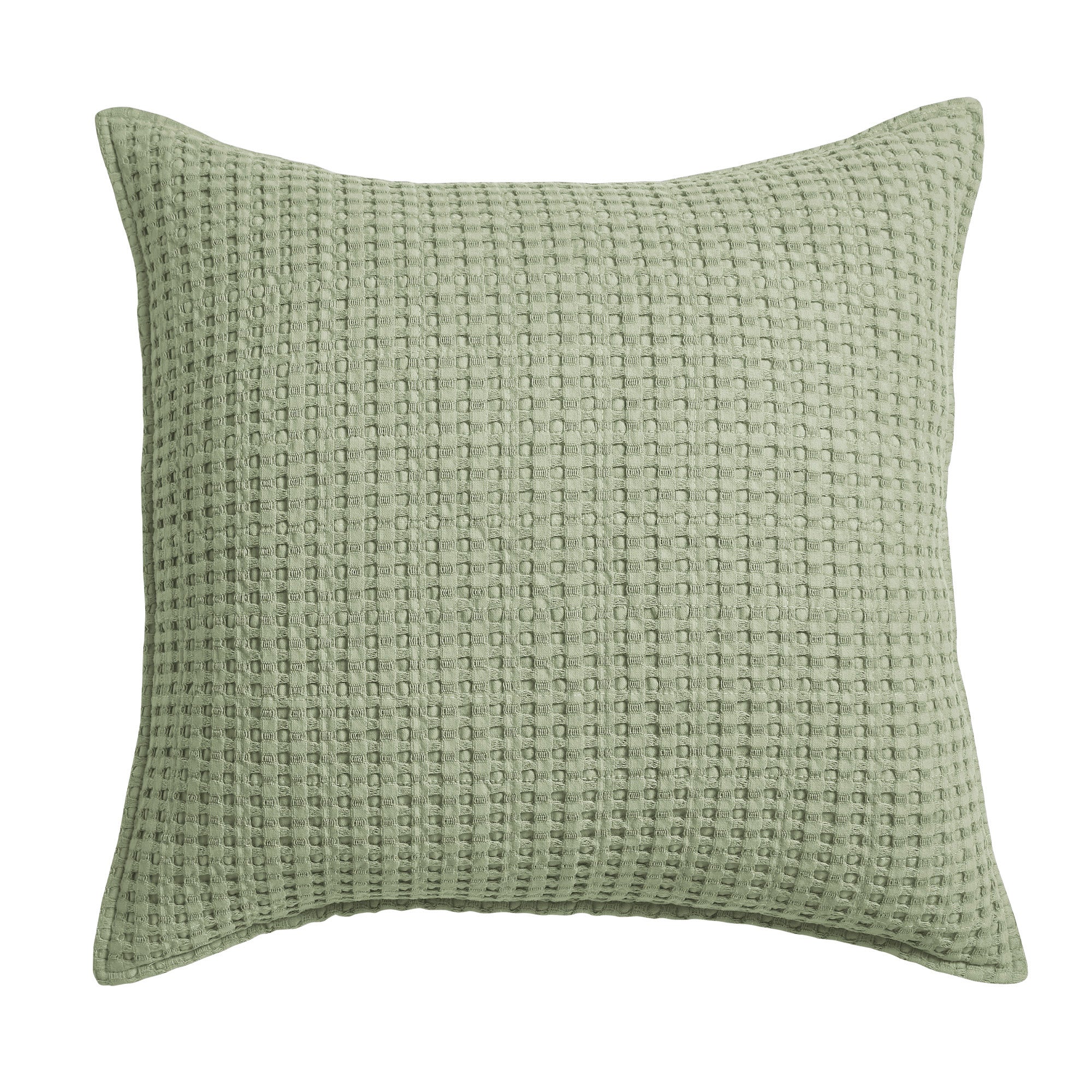 Mills Waffle Square Pillow - Soft & Stylish Decorative Throw Pillow for Couch, Bed, Sofa - Perfect for Living Room, Bedroom & Home Decor