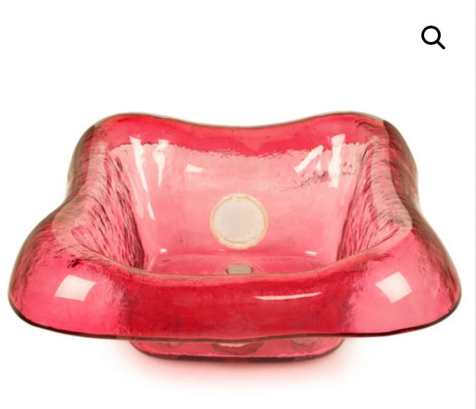 La Fleur Glass Bowl - Elegant Floral Design Serving Bowl for Salads, Fruits, Desserts | Perfect for Parties, Weddings, Home Decor & Gift Giving