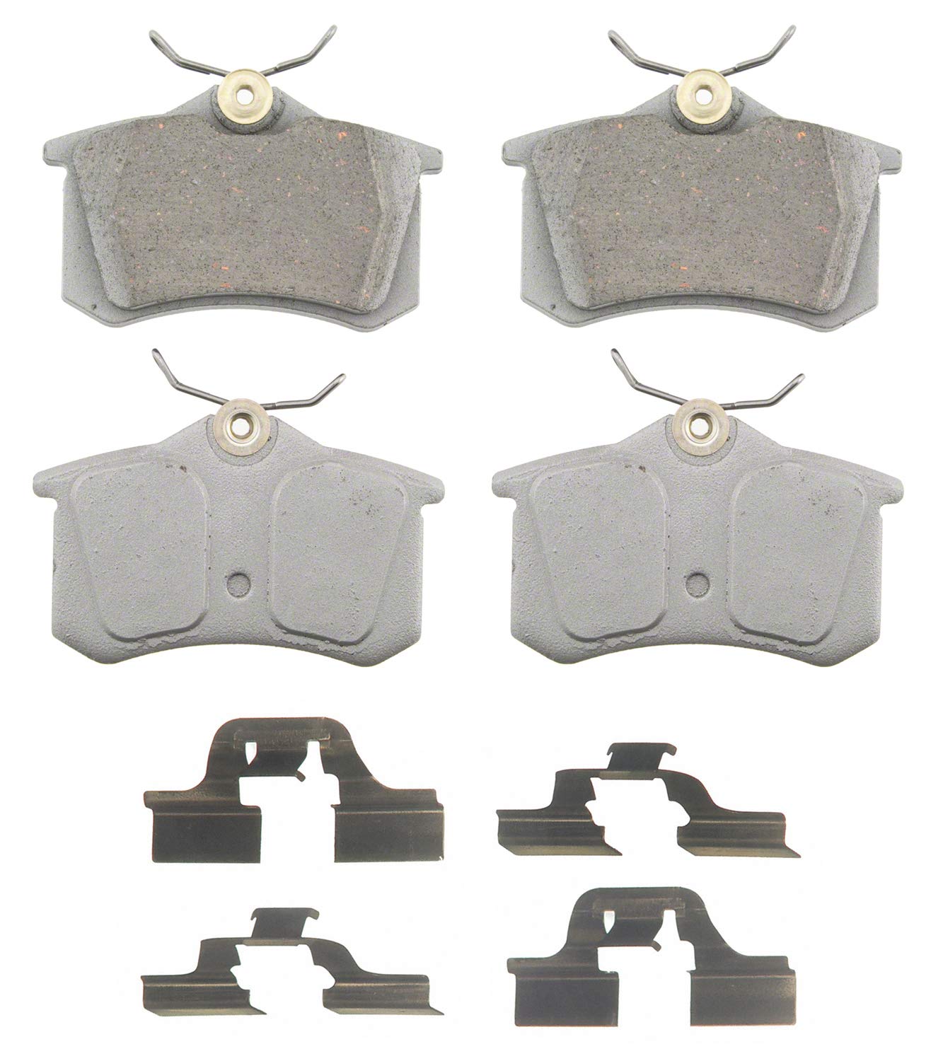 Wagner ThermoQuiet QC340A Ceramic Disc Brake Pads Set - Premium Braking Performance for Cars, Trucks & SUVs | Quiet Operation & Long-Lasting Durability | Perfect for Daily Commuting, Highway Driving & Heavy-Duty Use