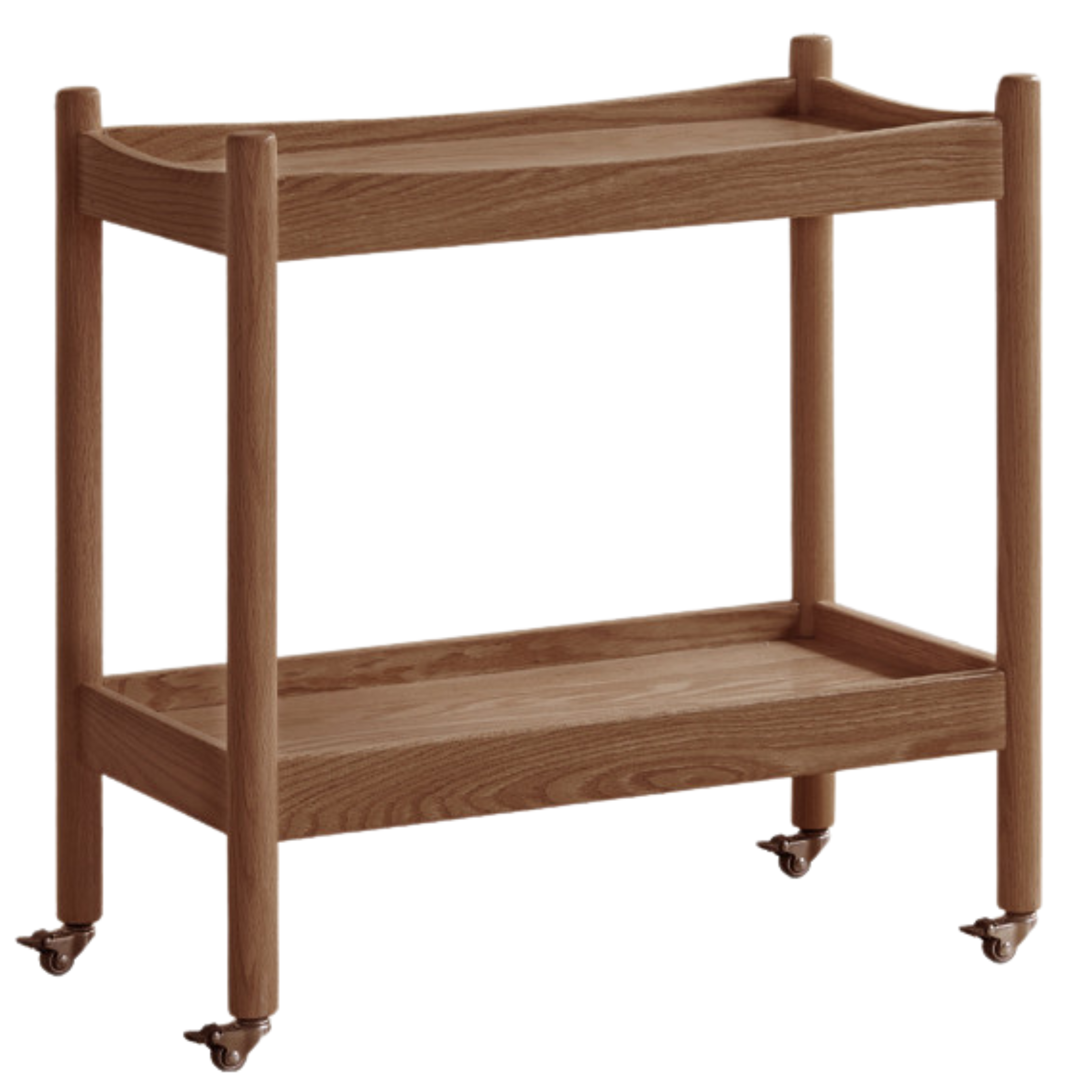 25.6х13.7х25.6 inch / 65х35х65cm / walnut color / oak side table