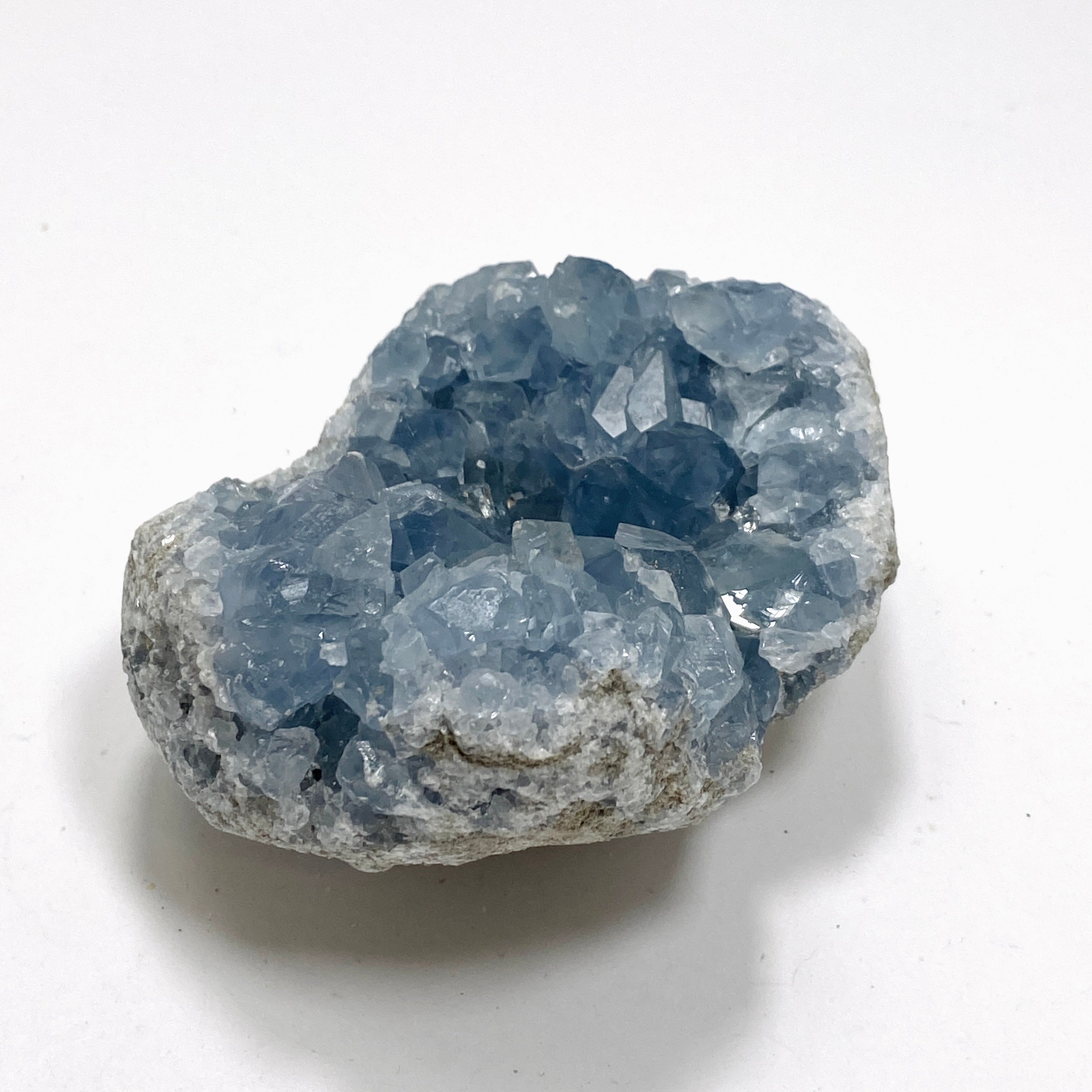 Natural Celestite Crystal Cluster from Madagascar - Healing Stone for Meditation, Home Decor & Spiritual Gifts (CR3718) | Perfect for Reiki, Feng Shui & Crystal Collections