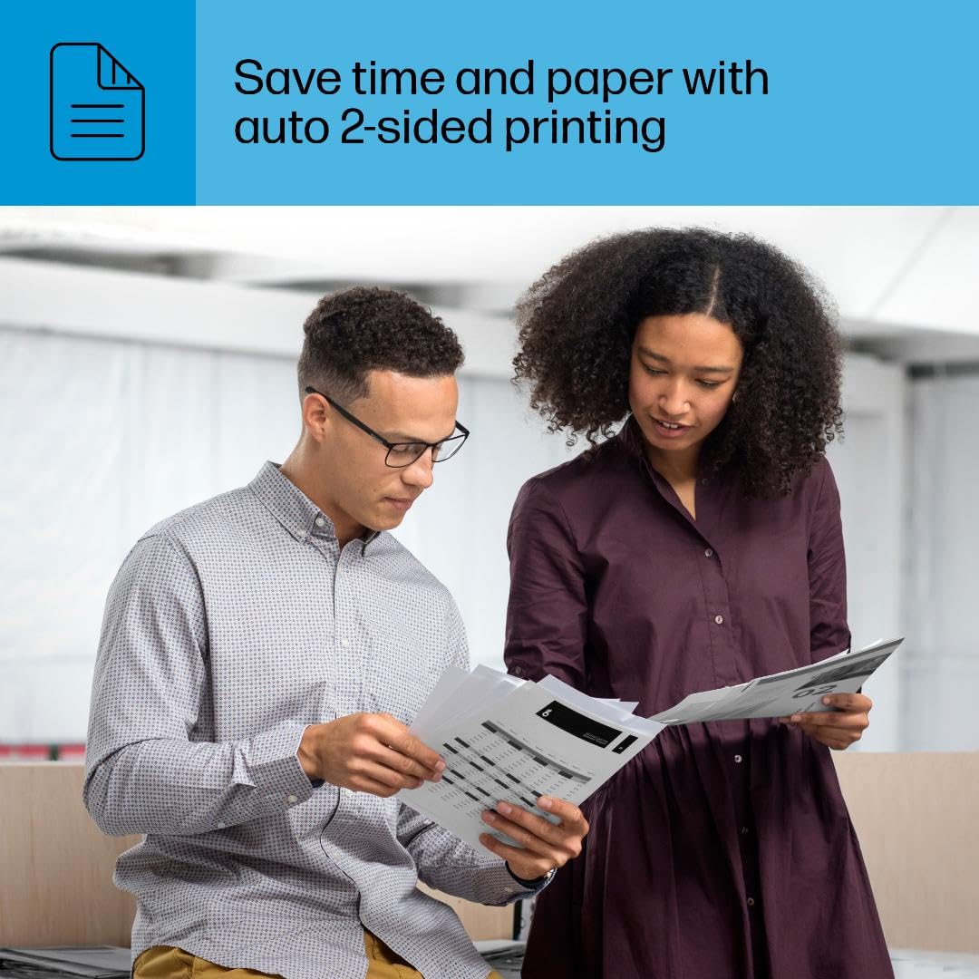 HP LaserJet Pro 4001dw Wireless Monochrome Laser Printer for Office - Fast Printing, Duplex Scanning, Secure Networking (2Z601F) | Ideal for Home Office, Small Business & Remote Work