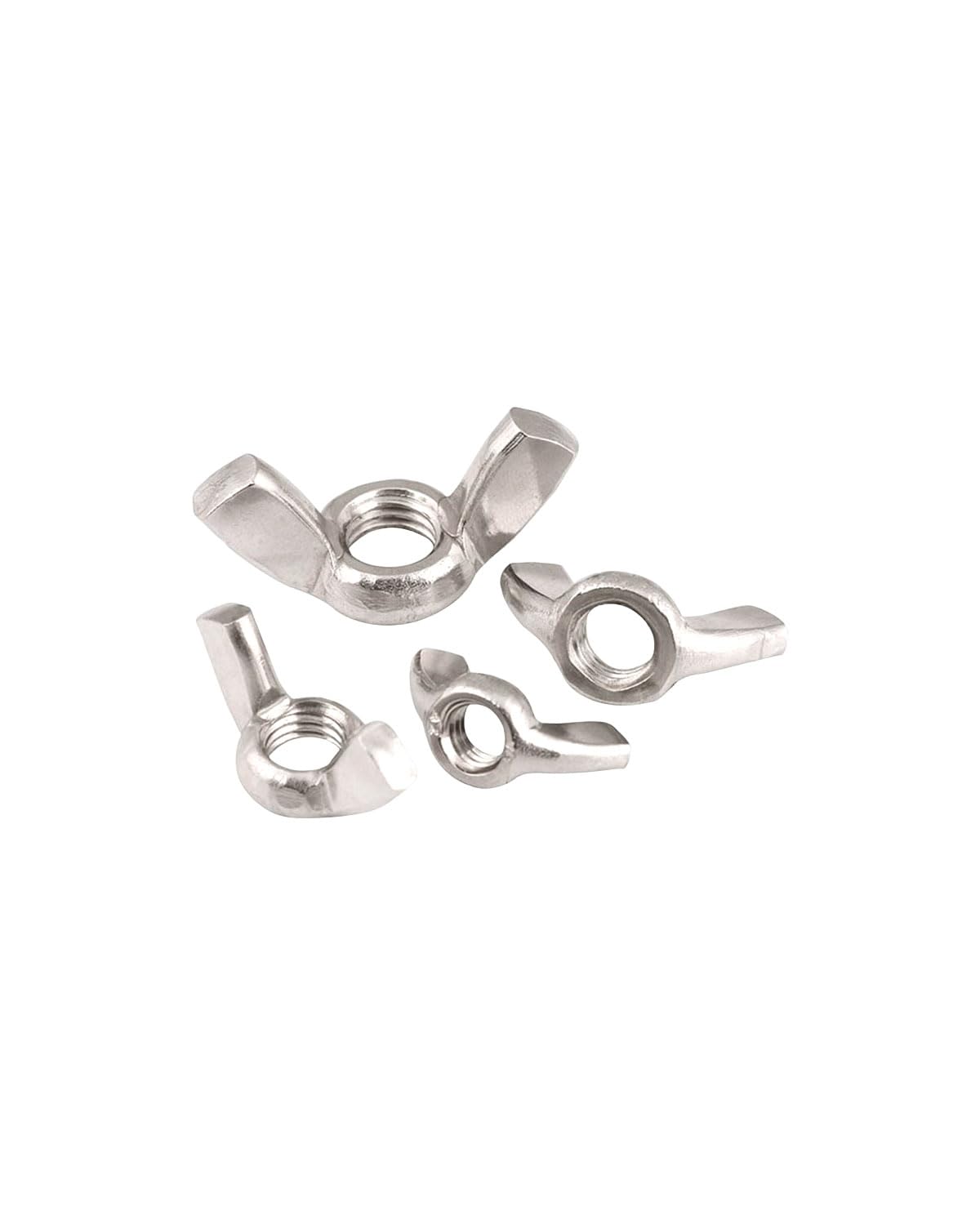 304 Stainless Steel M3 Wing Nuts - Pack of 25 | Corrosion-Resistant Hardware for Home Repair, DIY Projects & Engineering | Perfect for Furniture Assembly, Machinery Maintenance & Outdoor Equipment
