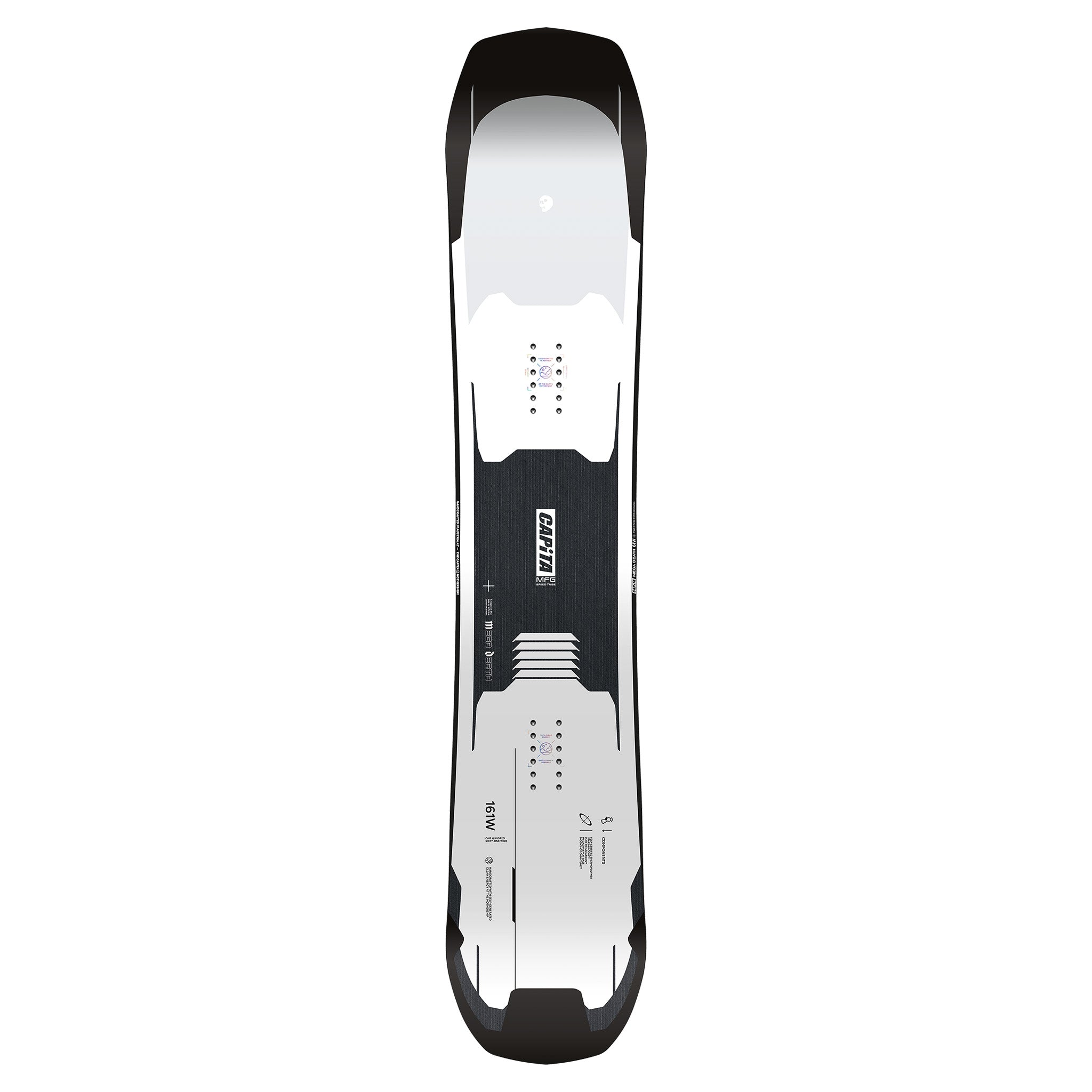 CAPiTA Mega Death Snowboard 2025 - High-Performance Freeride Snowboard for Powder & Big Mountain Riding | Perfect for Backcountry & Off-Piste Adventures