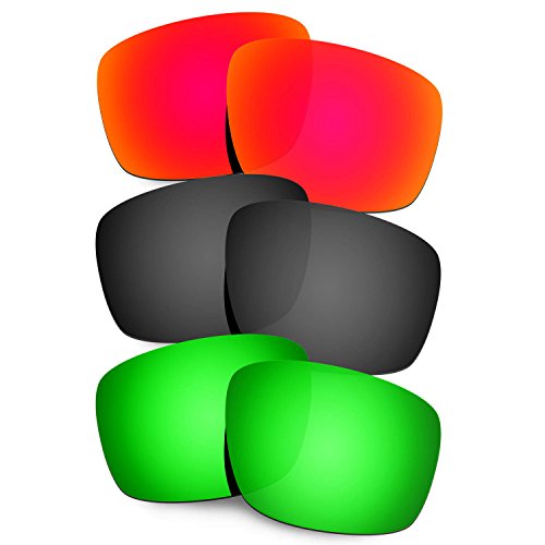 Red/Black/Emerald Green