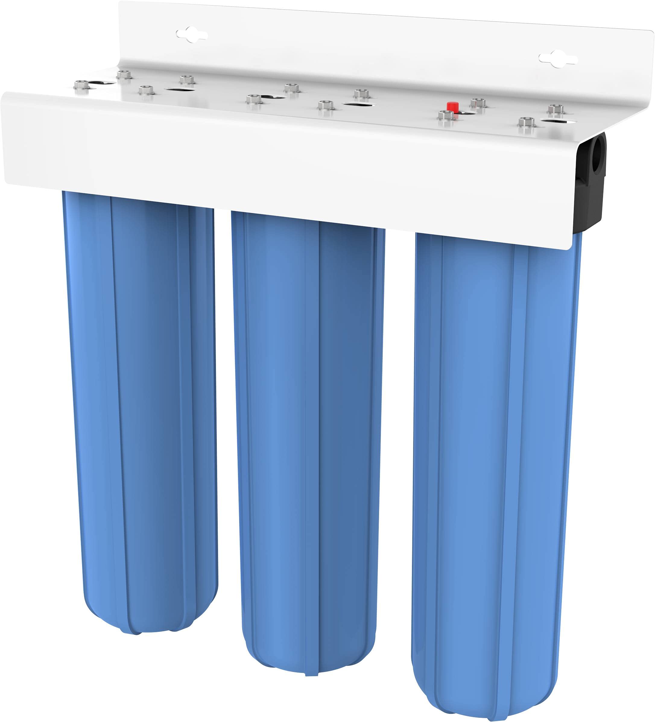 Pentair Pentek BBFS-222 Big Blue 3-Stage Water Filtration System with 1