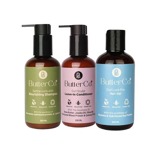 Shampoo + Leave-in-Conditioner + Hair Gel