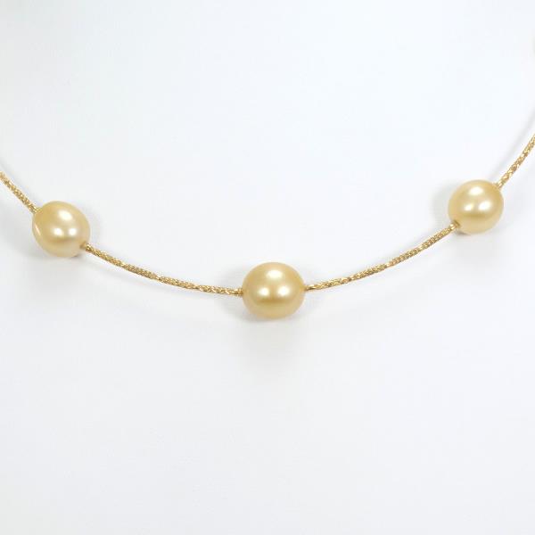 18K Yellow Gold South Sea Pearl Necklace - Elegant Women's Jewelry for Weddings, Parties & Special Occasions