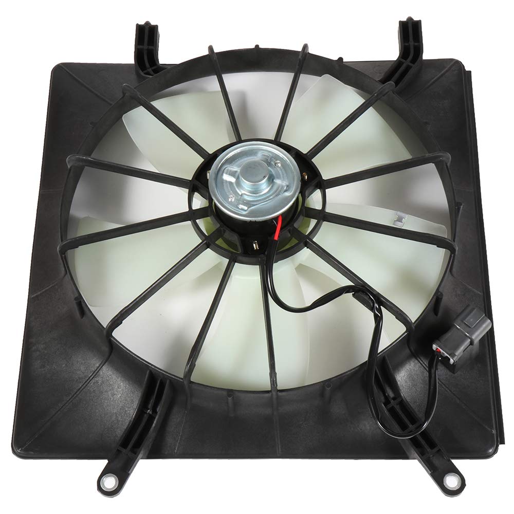 SCITOO Replacement Cooling Fan Assembly for 2002-2006 Honda CR-V & 2003-2011 Honda Element - High Performance Radiator Cooling Fan - Perfect for Engine Overheating Prevention & Summer Driving