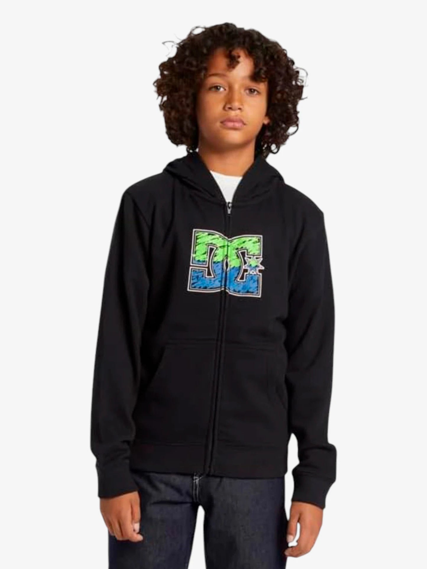 DC Kids Star Inline Black Jacket - Lightweight & Durable for Outdoor Play, School & Winter Adventures