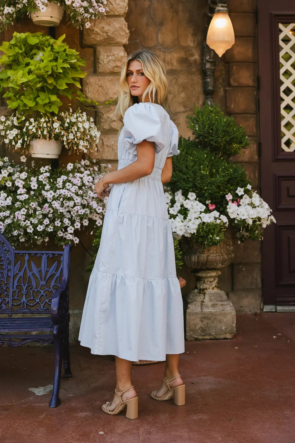 Kaylani Midi Dress for Women - Flowy Summer Dress with Pockets, Boho Chic Style (Final Sale) | Perfect for Beach Vacations, Date Nights & Casual Outings