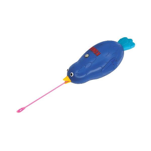 KONG Laser Chirps Interactive Cat Toy for Indoor Play - Fun Feather Teaser & Exercise for Kittens & Adult Cats