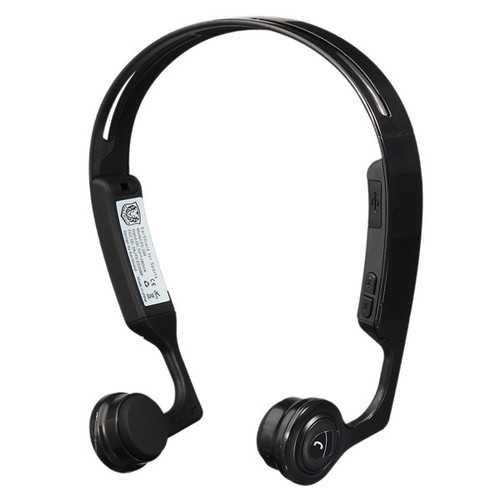 Bluetooth 4.2 Wireless Open Ear Bone Conduction Headphones - Comfortable Lightweight Stereo Headset for Running, Cycling & Outdoor Sports - Compatible with Smartphones & Tablets