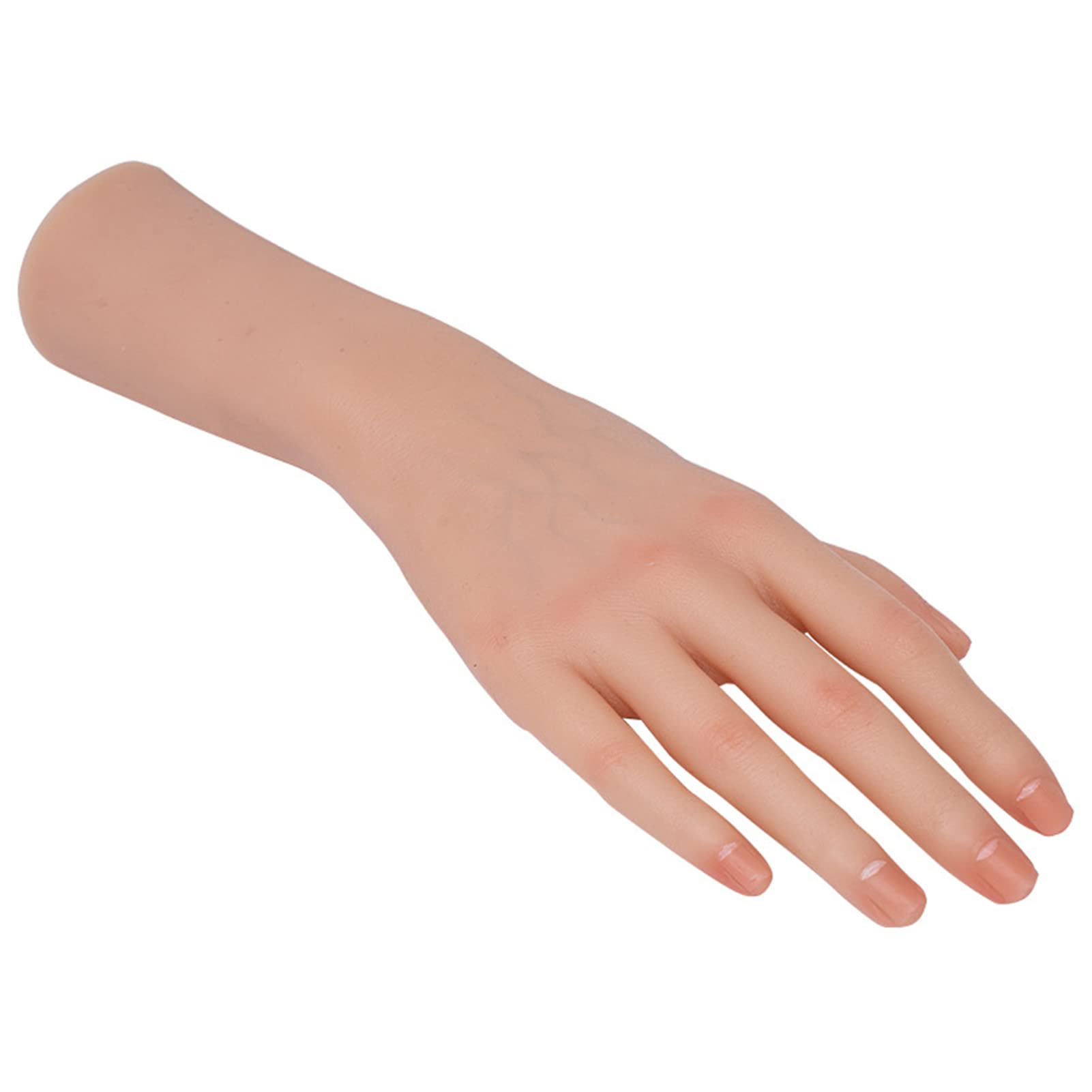 Y-Rachael Realistic Silicone Hand Mannequin - Right Hand Model for Medical Training, Art Painting, Photography & Hand Fetish Collection - Perfect for Anatomy Study, Jewelry Display & Cosplay Props