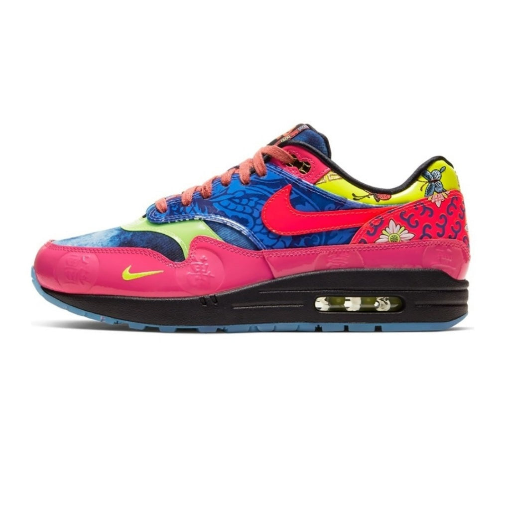 Nike Air Max 1 Chinese New Year Longevity 2020 Limited Edition Sneakers - Comfortable Running Shoes for Men & Women - Perfect for Jogging, Gym Workouts and Streetwear Fashion