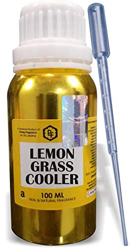 Parag Fragrances Lemongrass Cooler Perfume 100ml - Long Lasting Aromatherapy Oil for Diffusers & Body Mist | Refreshing Citrus Scent for Home, Office & Personal Use | Cooler Attar & Spray