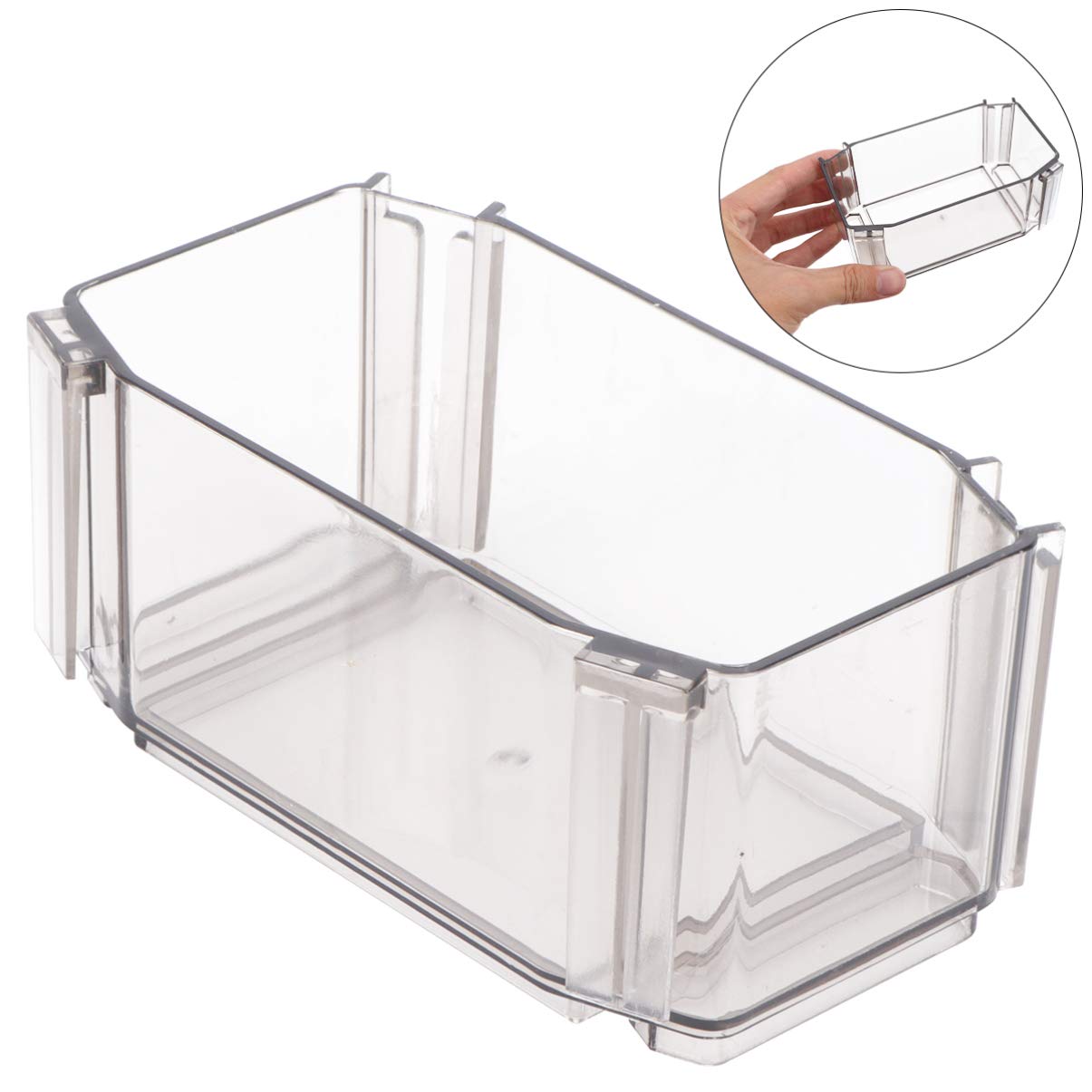 Honeycomb Drawer Organizer Set of 6 - Cabilock Drawer Dividers for Underwear, Socks & Accessories | Expandable Storage Trays for Dresser, Closet & Bedroom Organization