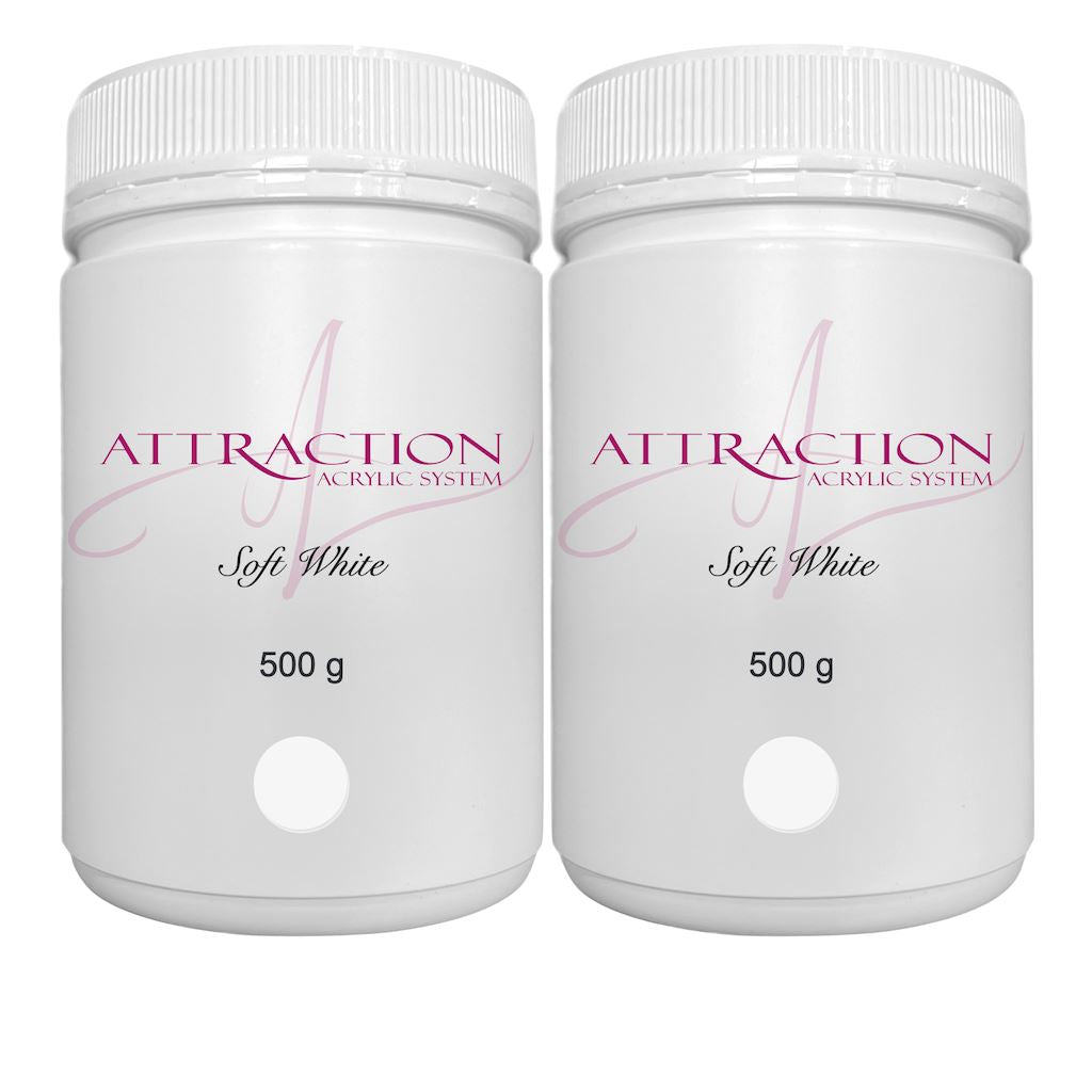 Premium White Acrylic Nail Powder for Professional Nail Art - Perfect for Salon, DIY Manicures & Nail Extensions