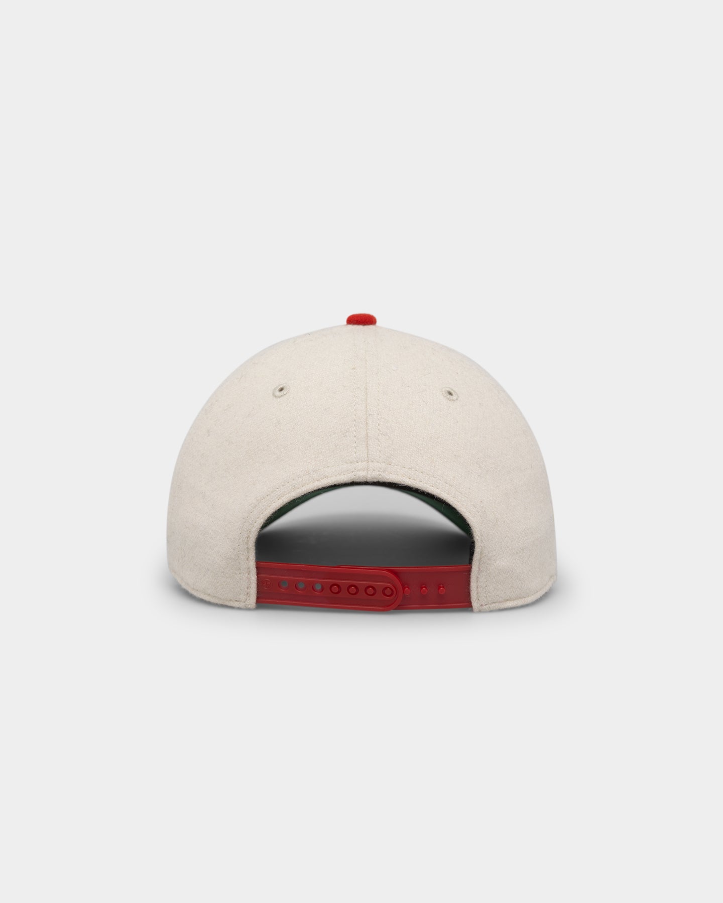 47 Brand Chicago Blackhawks Wooly Offside Sure Shot 47 MVP DT Snapback Hat - Natural/Red - Official NHL Licensed Cap for Men, Women & Fans - Perfect for Game Day, Sports Events & Streetwear Fashion