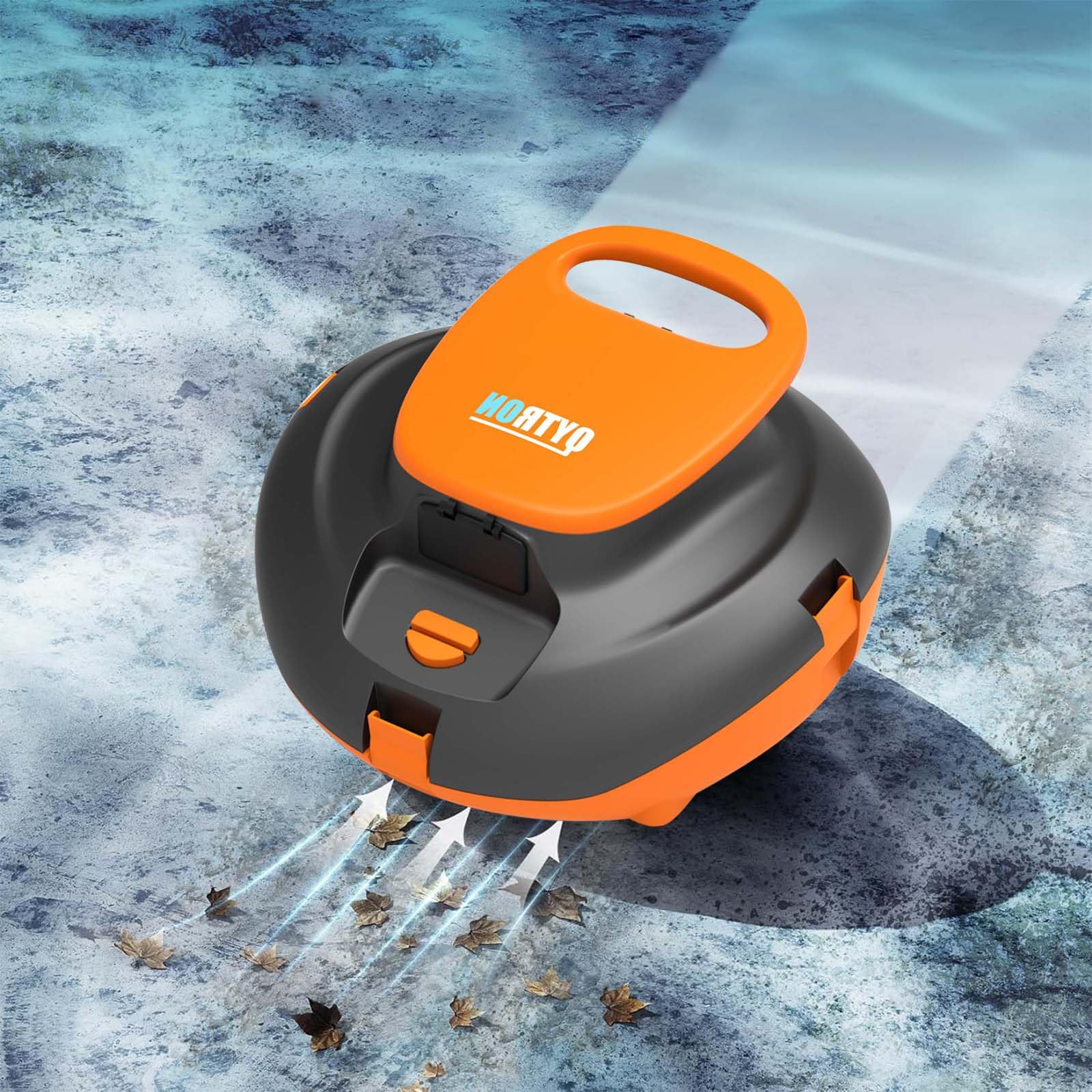 Automatic Pool Cleaner Robot - Cordless Spider Pool Vacuum with Dual Motors, 90 Min Runtime for Above Ground Pools up to 861 Sq Ft | Ideal for In-Ground & Above Ground Swimming Pool Cleaning
