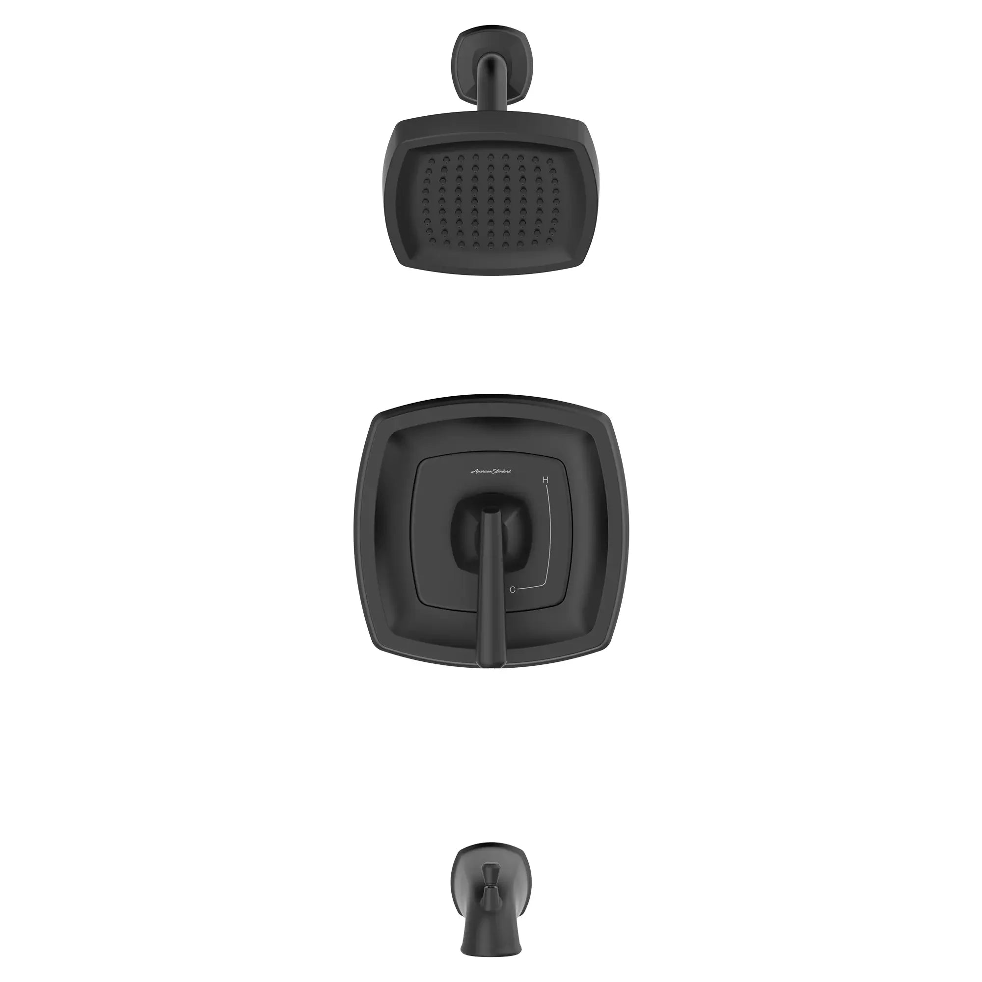 Edgemere® 1.8 GPM Water Saving Shower Trim Kit with Ceramic Pressure Balance Cartridge & Lever Handle - Perfect for Bathroom Renovation & Water Conservation