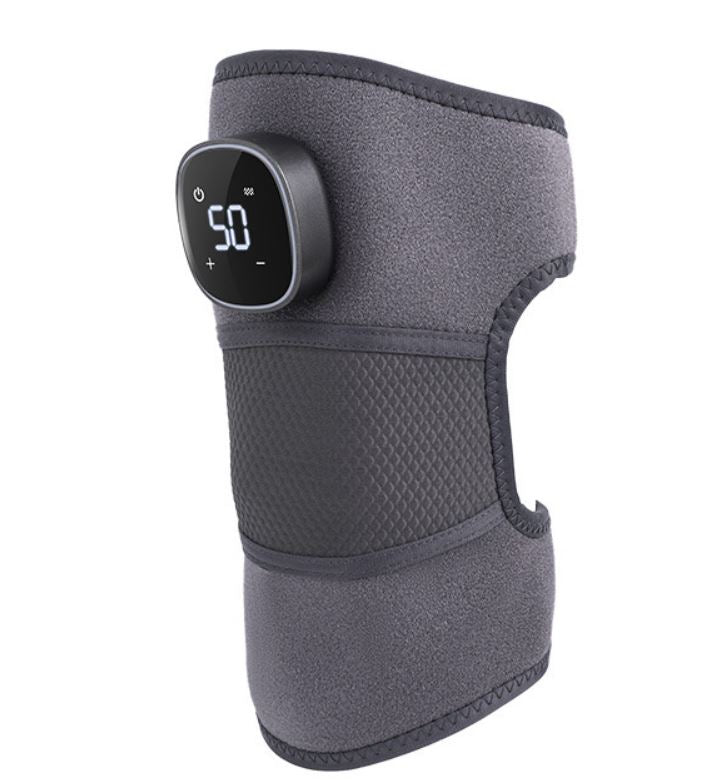 FOOT DR. 5-in-1 AEROFLEX Wireless Knee Therapy Brace with Heat/Cold Therapy & Massage - Pain Relief for Arthritis, Injury Recovery & Post-Surgery Support