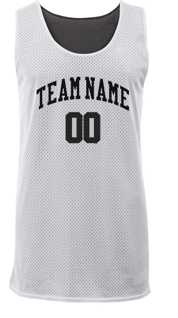 Custom Reversible Basketball Jersey for Men & Women - Front & Back Design - Perfect for Games, Practice, and Team Uniforms