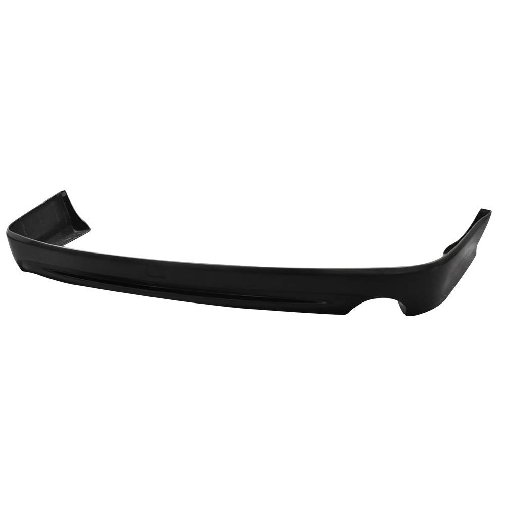 IKON MOTORSPORTS K-Style Black PU Rear Bumper Lip Splitter for 2009-2010 Toyota Corolla Sedan - Aerodynamic Chin Diffuser & Air Dam - Perfect for Car Styling & Performance Enhancement
