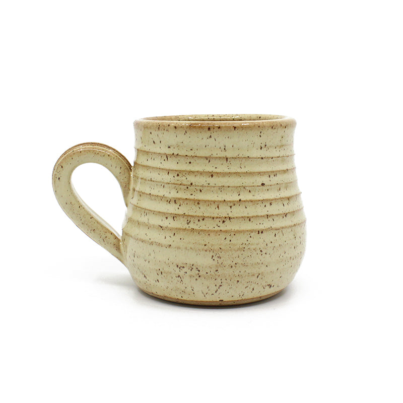Honey Speckle Ceramic Coffee Mug - Handmade by Michelle Bow - Perfect for Tea, Coffee & Hot Chocolate at Home or Office