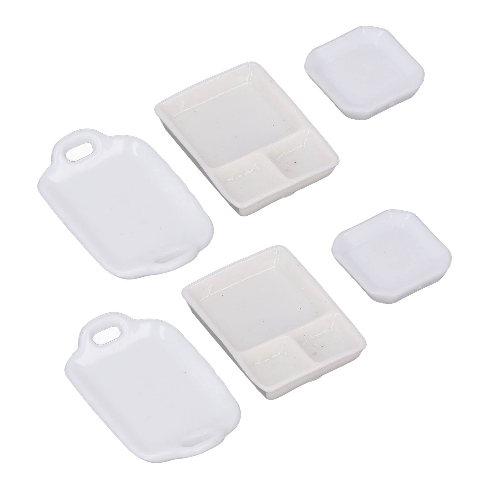 ENZZ Miniature Kitchen Tableware Set - Realistic Dollhouse Kitchen Accessories for Pretend Play & Collectors | Perfect for Kids Role Play, Home Decoration & Miniature Displays