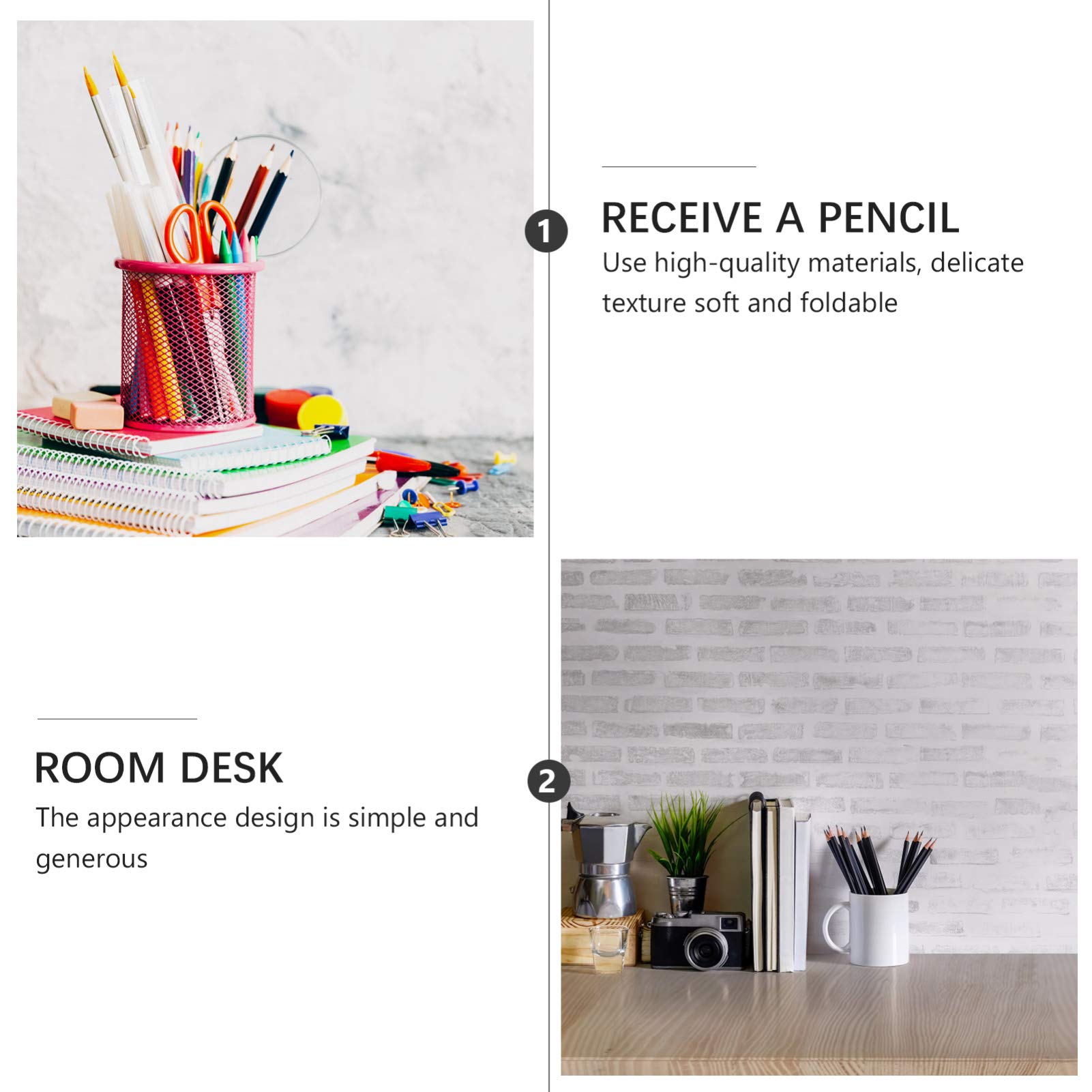 DOITOOL Metal Pen Holder - 1 Pc Office Desk Organizer for Pens, Pencils & Markers - Perfect for Home, Office & School Workspace Organization