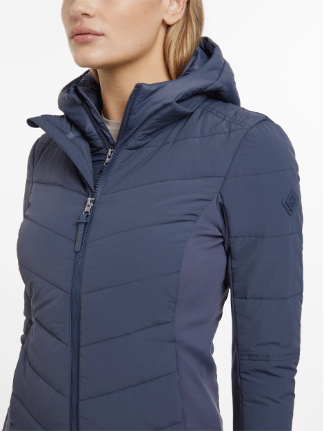 Le Mieux Brioney Hybrid Jacket - Lightweight Waterproof Windbreaker for Outdoor Hiking & Travel - Perfect for Camping, Running, and Everyday Wear