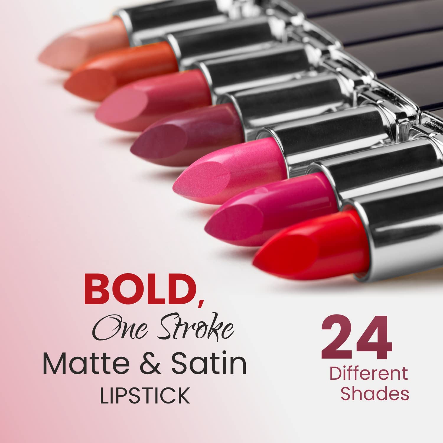 Verymiss Matte & Satin Lipstick - M04 Rose Rose | Long-Lasting Hydrating Lip Color for Women | Perfect for Daily Wear, Date Night & Special Occasions