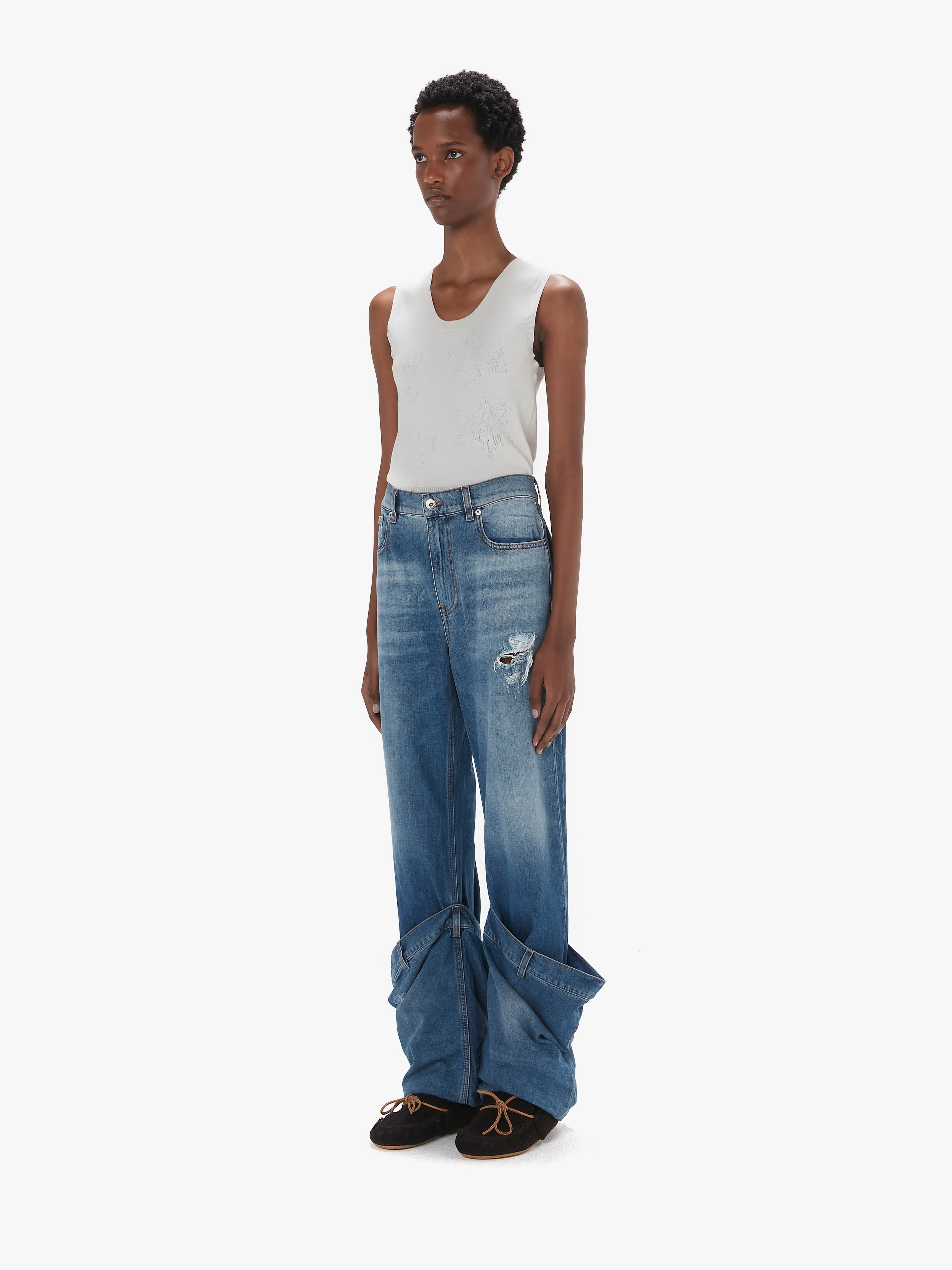 Stylish BUCKET DENIM JEANS for Women & Men - High-Quality Stretch Comfort Fit Skinny Jeans - Perfect for Casual Wear, Street Style & Everyday Outfits