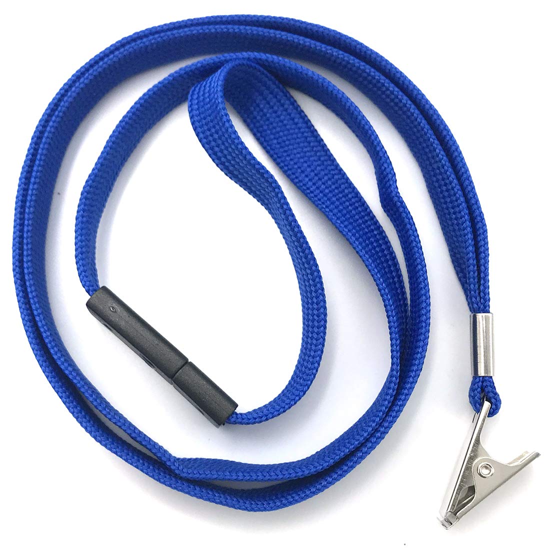 Breakaway Safety Lanyards (25 PCS) - Blue Badge Lanyards for Work & Events