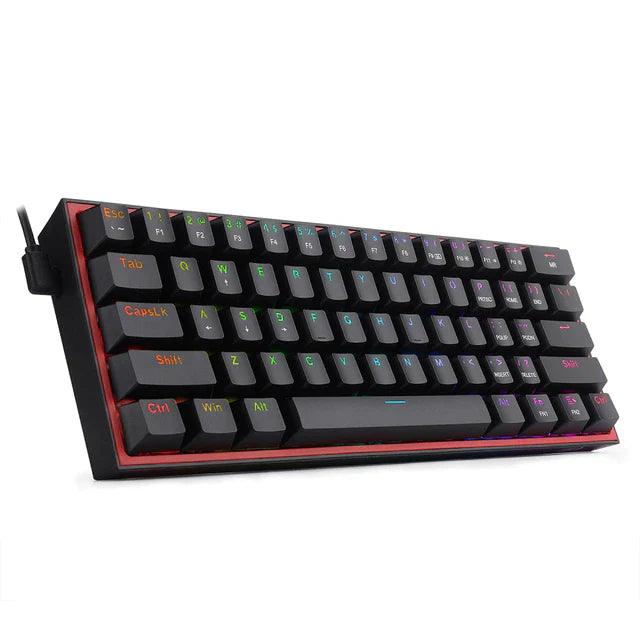 Best Wired Mechanical Gaming Keyboard for PC & Mac - RGB Backlit, Anti-Ghosting, N-Key Rollover - Perfect for Gaming, Typing & Office Work