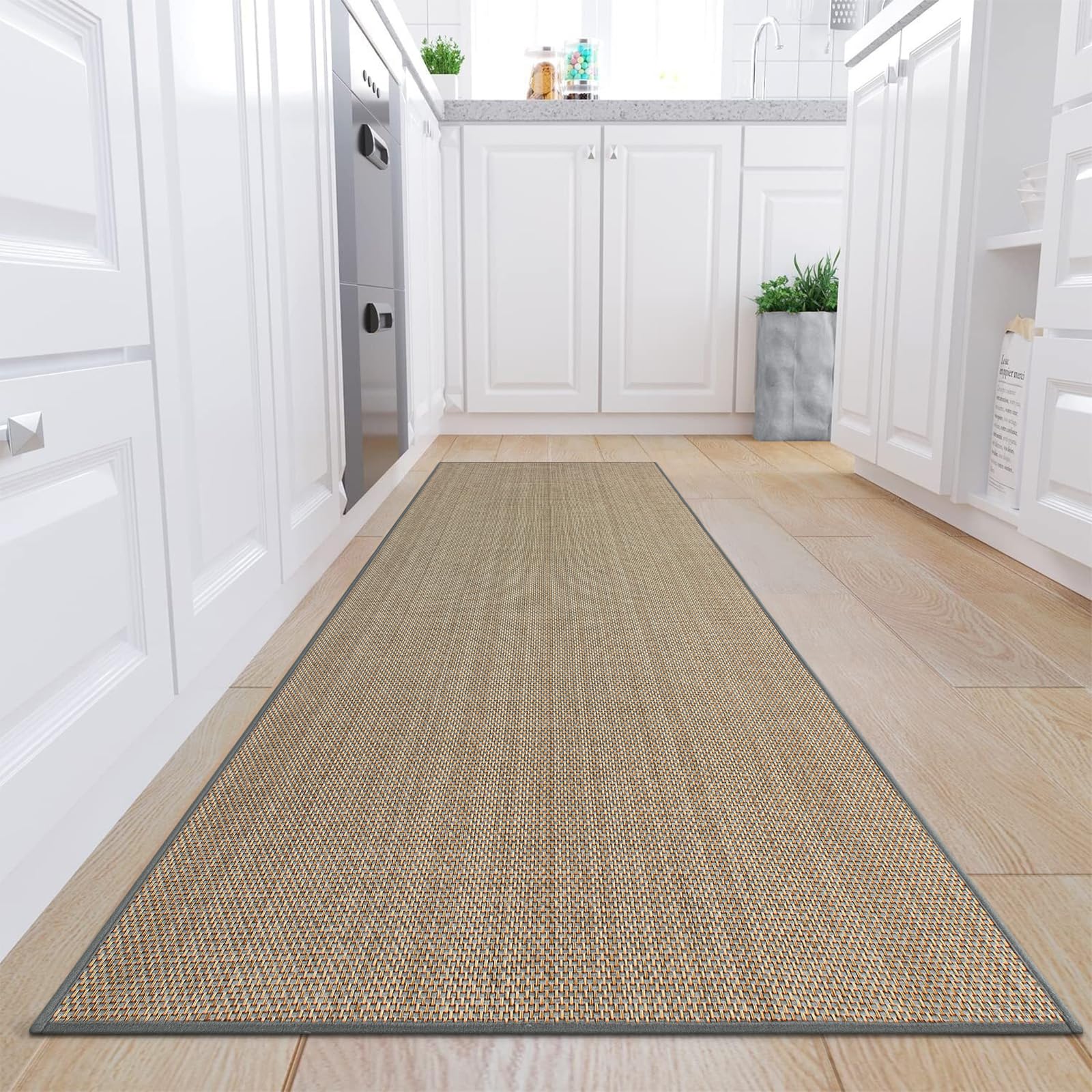 KIMODE Non-Slip Washable Kitchen Runner Rug 30