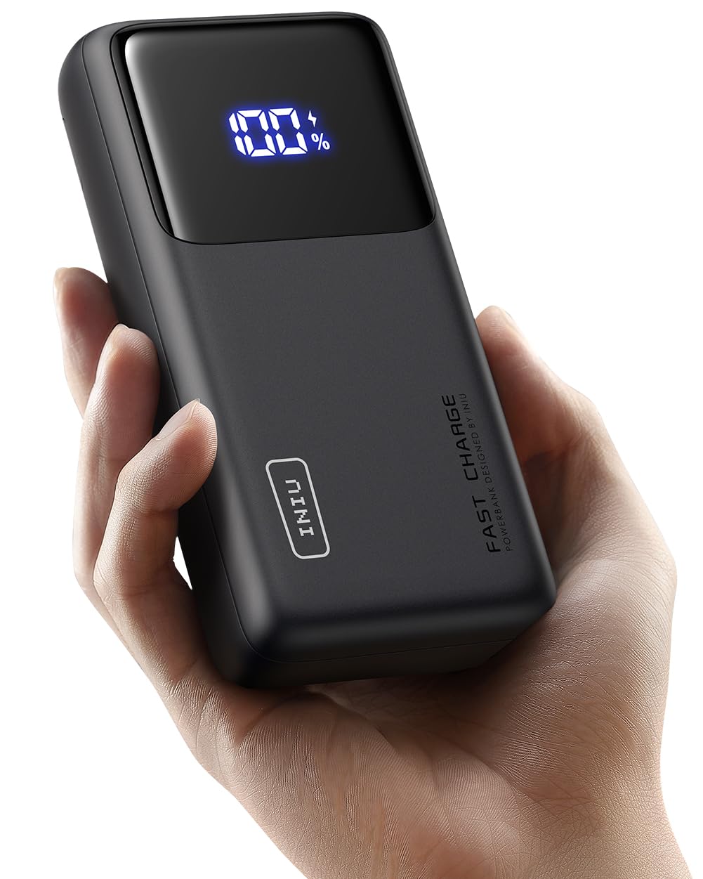 INIU 25000mAh 100W Power Bank with PD/QC Fast Charging | USB C Laptop Portable Charger | 3-Output External Battery Pack for MacBook, Dell XPS, iPad, iPhone 16/15/14 Pro, Samsung S22 | Perfect for Travel, Work & Outdoor Adventures