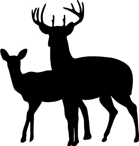 Deer Family Vinyl Decal - Home Wall Decor for Nursery & Living Room