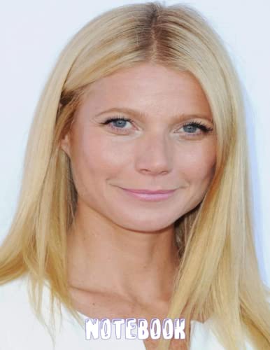 Premium Lined Notebook for Writing - Gwyneth Paltrow Inspired Journal Gift for Men, Women & Teens - College Ruled Pages - Perfect for School, Office & Thanksgiving Gifts (Style #316)